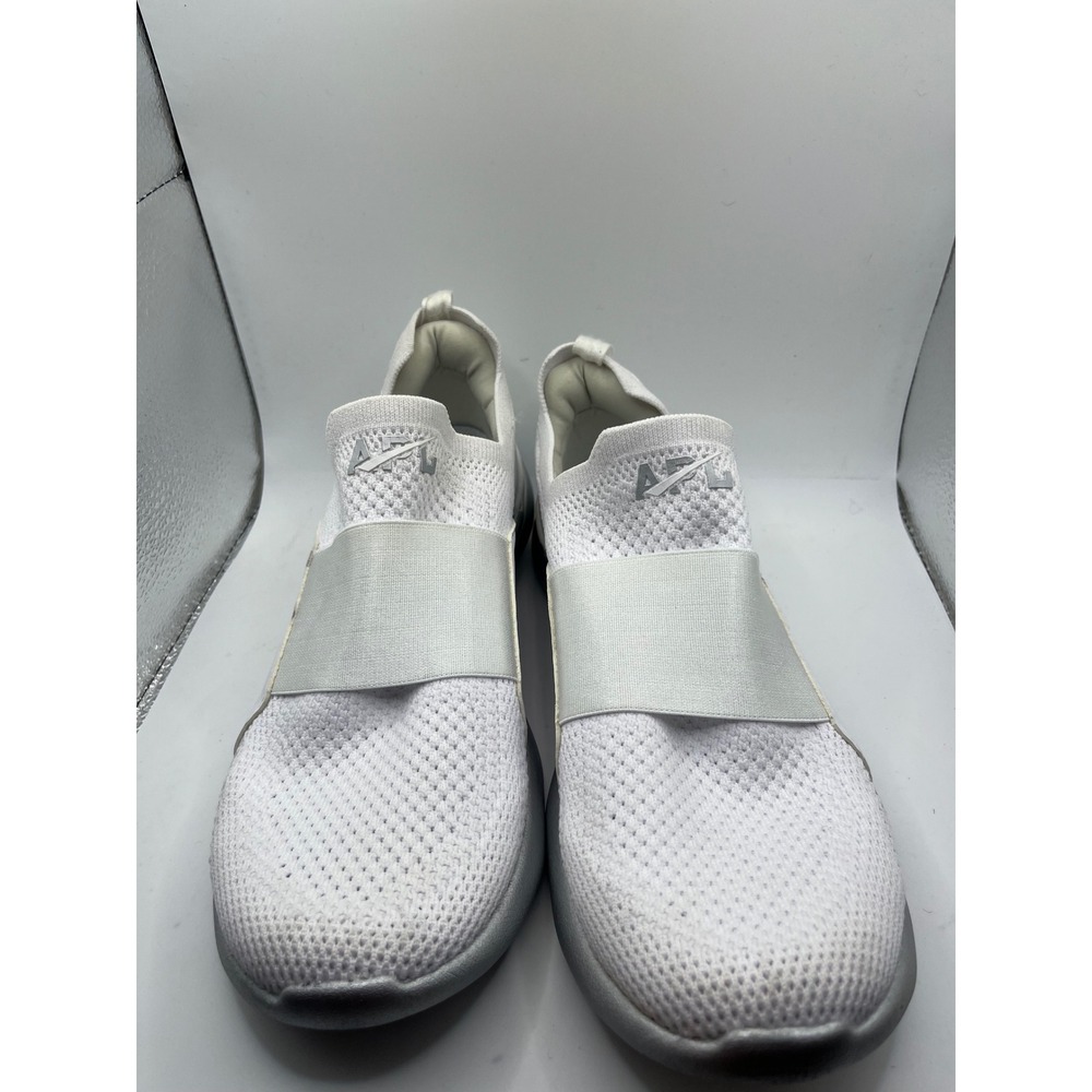 APL Athletic Propulsion Labs White Techloom Bliss Slip On‎ Sneakers